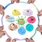 42 Packed Multiple Color Butter Slime Kit with 24 Decorative Toppings